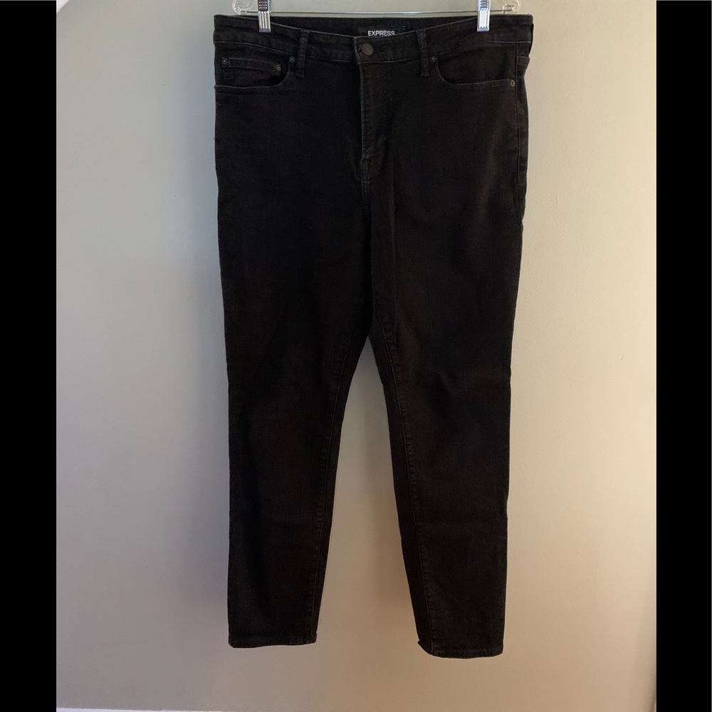 Express men’s black stretch jeans size 36x32.